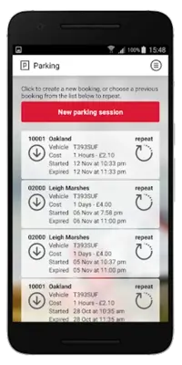 GA Parking android App screenshot 3